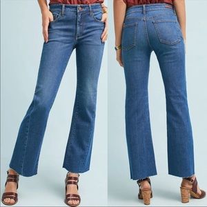 Pilcro & the letterpress high rise crop flare leg